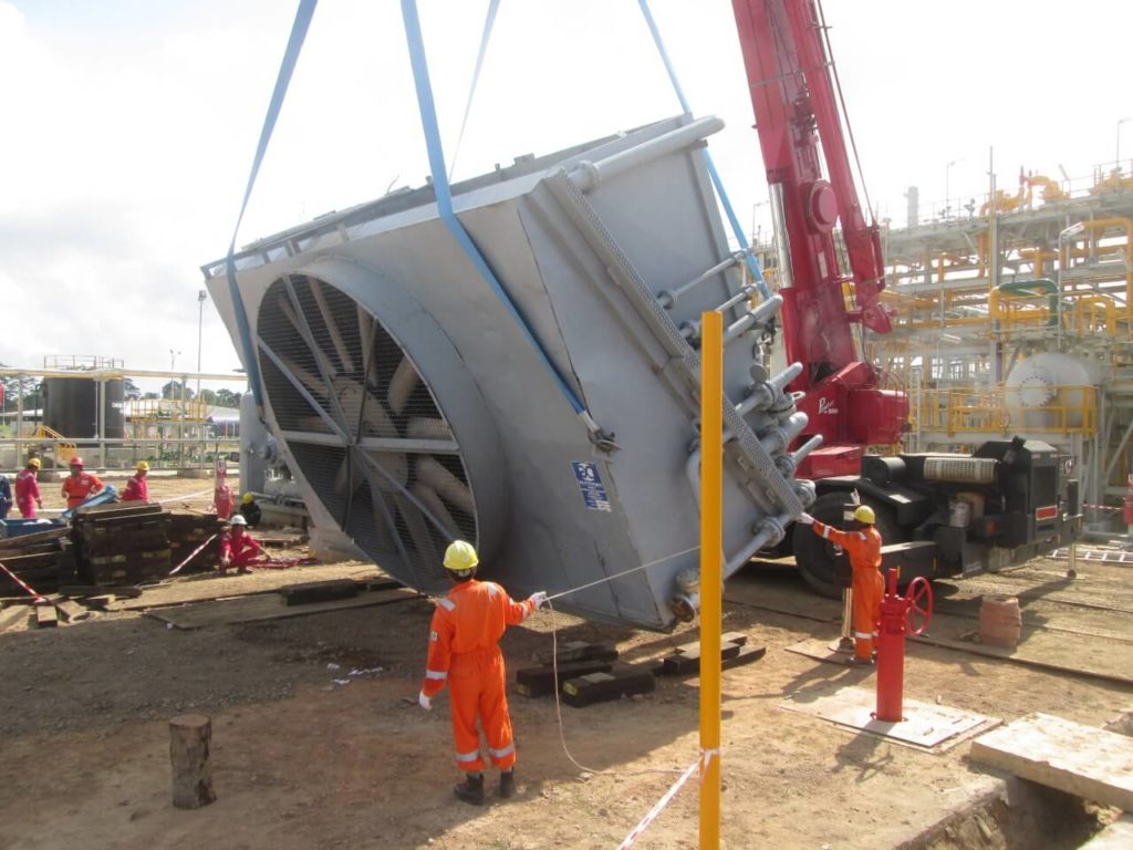 Pembongkaran dan Pemindahan Kompressor Skid Medco di Aceh Timur 01