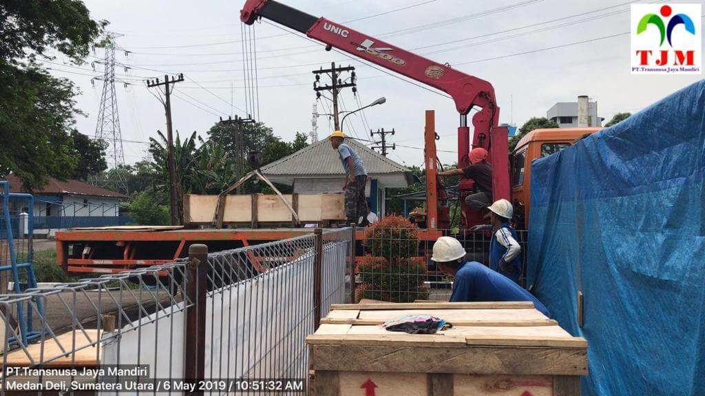 Pemindahan Trafo GI PT PLN dari Dumai Mabar Medan 08