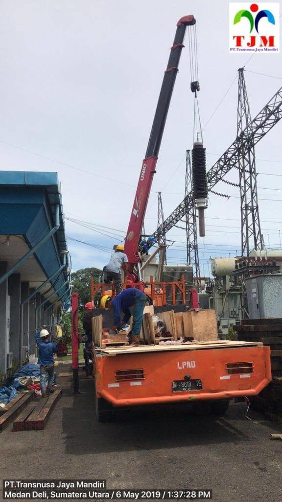 Pemindahan Trafo GI PT PLN dari Dumai Mabar Medan 15