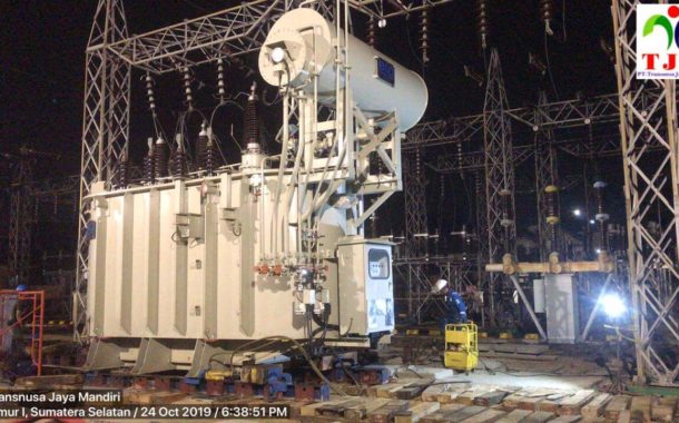 Transformer B&D Trafo GI Boom Baru 30 Mva di Palembang