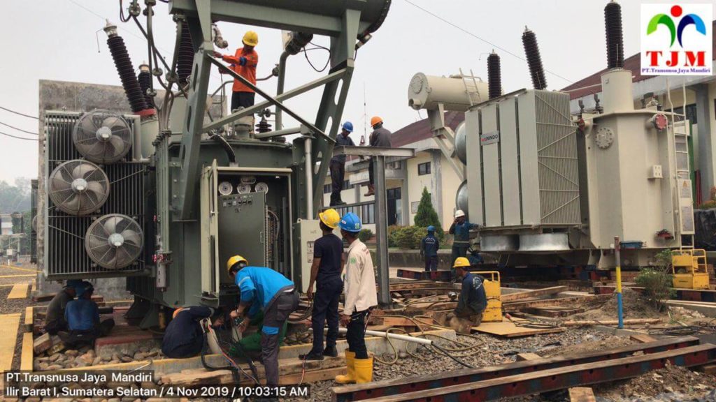 Clear Setting On Pondasi Trafo Unindo 60mva Gi Gandus di Palembang 04