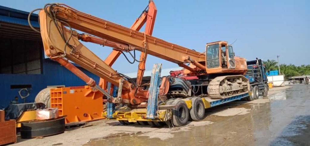 Jasa Trucking Heavy Equipment untuk Alat Kobelco 02