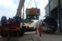 Jasa Trucking Heavy Equipment Body Crane 100 Ton ke PT Sorik Marapi Geothermal