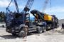 Jasa Trucking Heavy Equipment Body Crane 100 Ton ke PT Sorik Marapi Geothermal